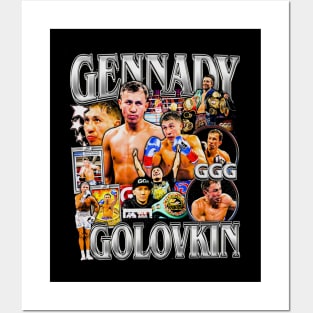 Gennady Golovkin Vintage Bootleg Posters and Art